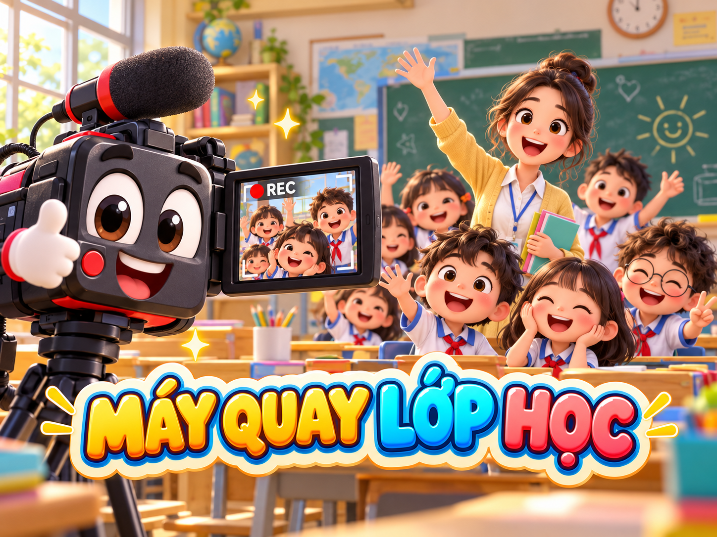 Máy quay lớp học